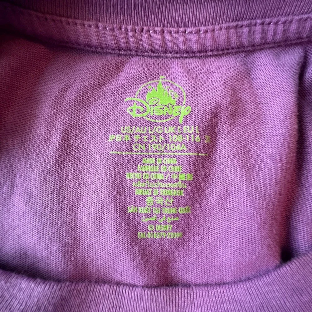 Disney Nightmare Before Christmas Jack Skellington Purple Long Sleeve Shirt L - Picture 4 of 6